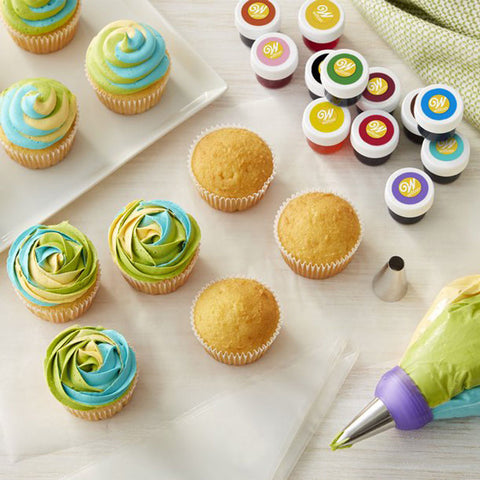 3 COLOR SWIRL DECOR KIT 9PC SET 03-3138 (#103721)