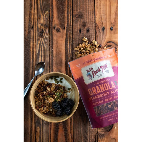GLUTEN FREE GRANOLA CRANBERRY ALMOND 11OZ (#103770)