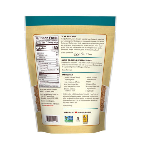 BULGUR RED WHEAT ALA 4OZ (#103918)