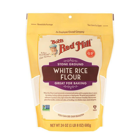 WHITE RICE FLOUR 24OZ (#103929)
