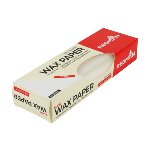 WAX PAPER PLAIN 218X250MM 50PC (#103969)
