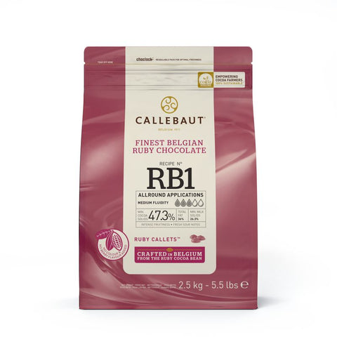 RUBY CHOCOLATE COUVERTURE 2.5KG (#103986)