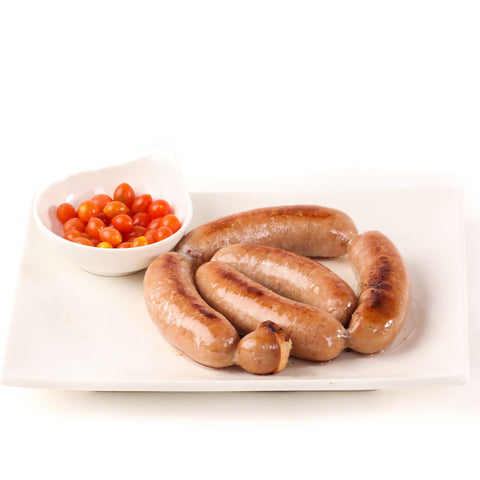 FROZEN SAUSAGE PORK AND GARLIC 6PC 454G (#103998)