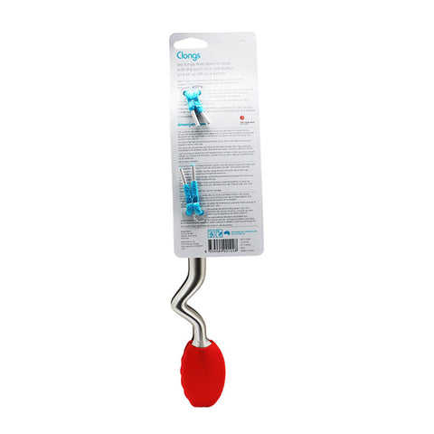 RED TONGS 12 INCH (#104003)