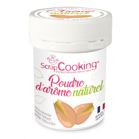 NATURAL PISTACHIO FLAVOUR POWDER 15G (#104067)