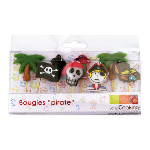 PIRATES CANDLE 8PC (#104074)