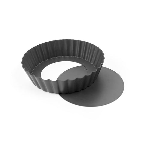 FLUTED TART MOULD LOOSE BASE 177X150X42MM SN5564 (#104106)