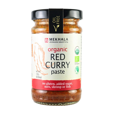 ORGANIC THAI RED CURRY PASTE 100G (#104109)