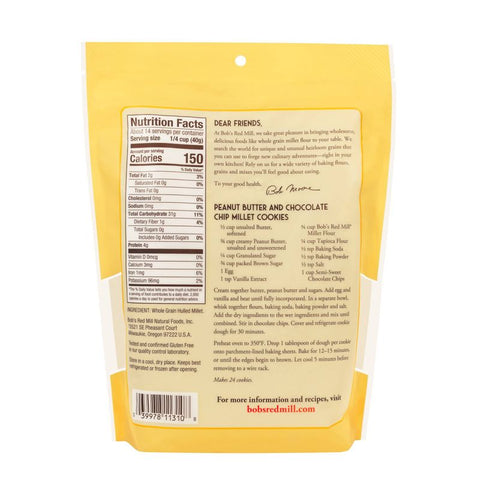 GF MILLET FLOUR 20OZ (#104132)