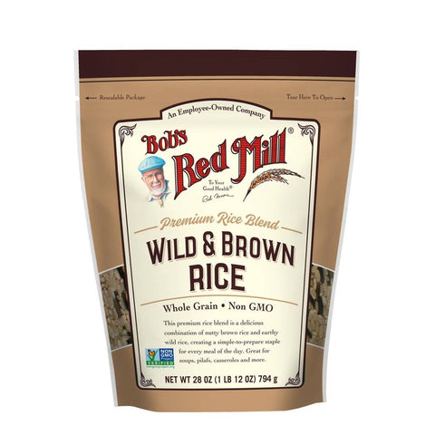 WILD/BROWN RICE MIX 28OZ (#104133)