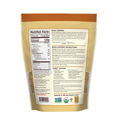 ORG KAMUT GRAIN 24OZ (#104134)