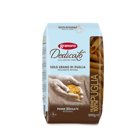 PASTA PENNE RIGATE WHOLEWHEAT BIO 500G (#104178)