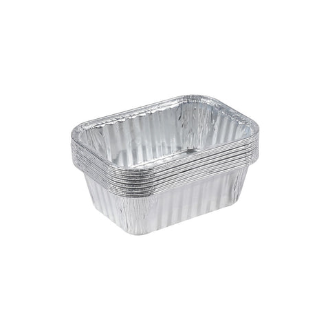 LOAF PAN FOIL 105X75XH33MM 8PC (#104222)