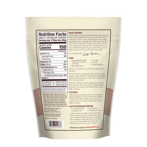 GF CHOCOLATE CAKE MIX 16OZ (#104466)