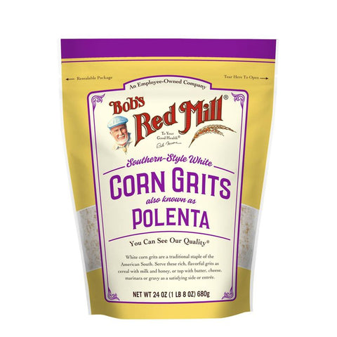 WHITE CORN GRITS 24OZ (#104470)