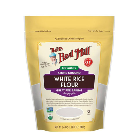 WHITE RICE FLOUR ORGANIC 24OZ (#104472)