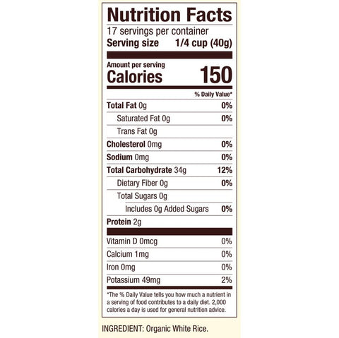 WHITE RICE FLOUR ORGANIC 24OZ (#104472)