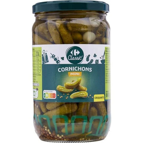 MINI PICKLES WITH TARRAGON 660G (#120289)