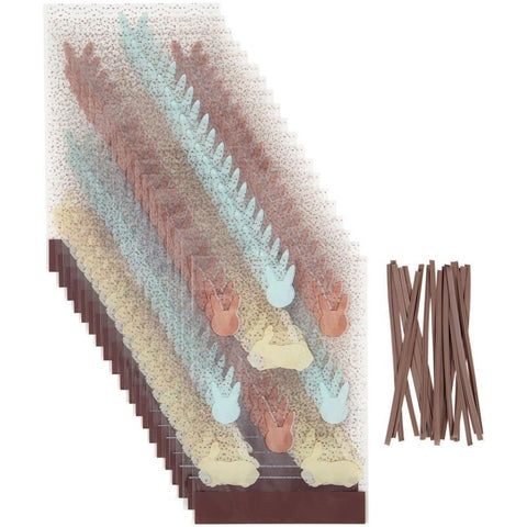 EASTER BUNNY MINI TREAT BAG 1912-0-0162 20PC (#104592)