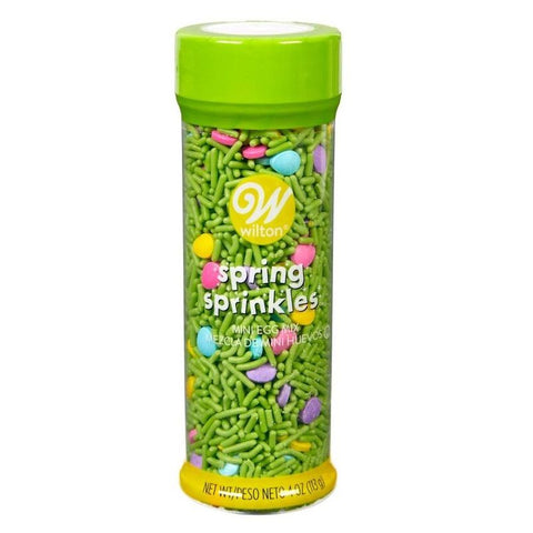 COLOURFUL MINI EGG SPRINKLES 710-8070 4OZ (#104621)