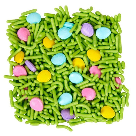 COLOURFUL MINI EGG SPRINKLES 710-8070 4OZ (#104621)