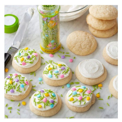 COLOURFUL MINI EGG SPRINKLES 710-8070 4OZ (#104621)