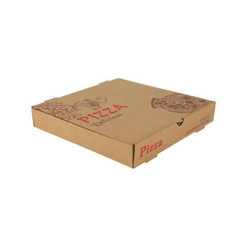 PIZZA BOX 27X27X4.5CM 5PC (#104686)