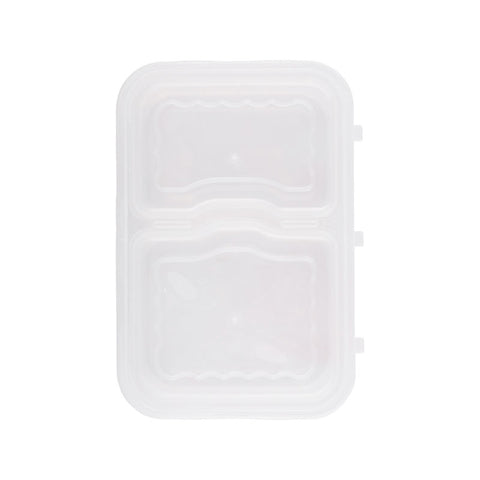 DISPOSABLE CONTAINER 2 COMPRT 1L (#104830)