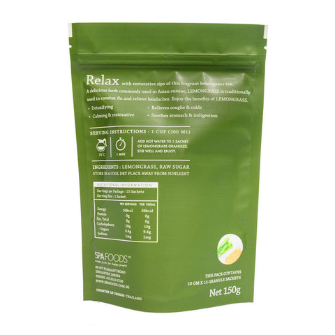 REDUCED SUGAR LEMONGRASS TEA 15SCT (#104849)