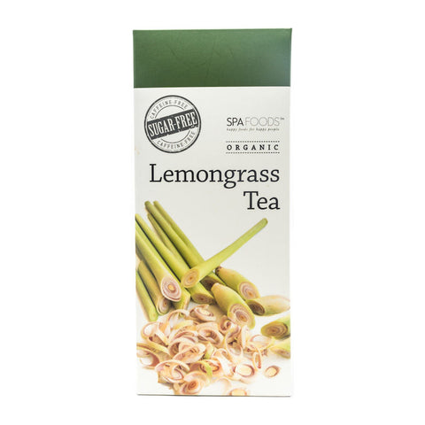 SUGAR AND CAFFEINE FREE ORGANIC LEMONGRASS TEA 15SCT (#104855)