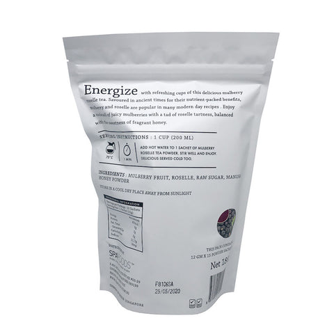 MULBERRY & ROSELLE WITH MANUKA HONEY 15S (#104857)