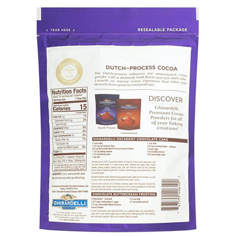 COCOA 100% DUTCH PROCESS 227G (#104879)