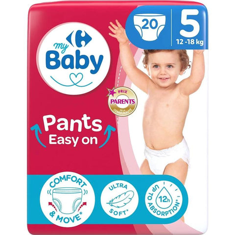 JUNIOR DRY PANTS 12-18KG 20PC (#118382)