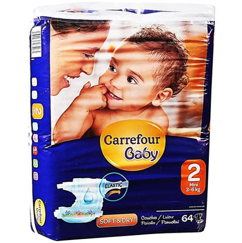 MINI DIAPERS 3-6KG 64PC (#118377)