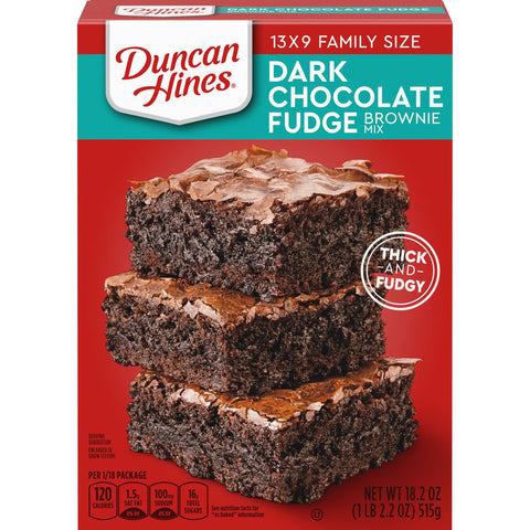 DARK CHOCOLATE FUDGE BROWNIE MIX 516G (#104923)