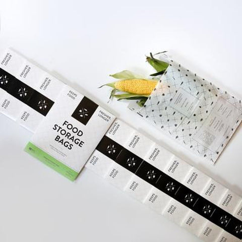 REUSABLE FOOD STORAGE BAG 10X14" 10PC (#104942)