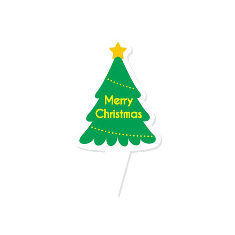 X'MAS DECOR CARD TREE 100PC (#105031)