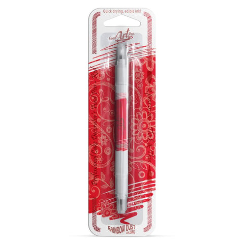 EDIBLE PEN COLOR DOUBLE SIDED-RED (#105177)