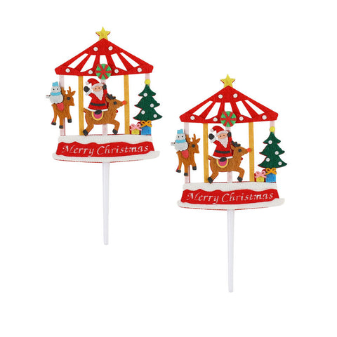 DECOR ON PICK X'MAS 9X4.7CM 1043 (#105235)
