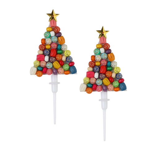 DECOR ON PICK X'MAS TREE 10.7X4.3CM 1126 (#105241)