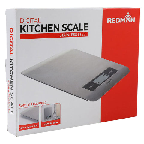 KITCHEN SCALE DIGITAL S/S 5KG (#105247)