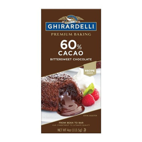 CACAO BAKING BAR BITTERSWEET 60% 113.5G (#105273)