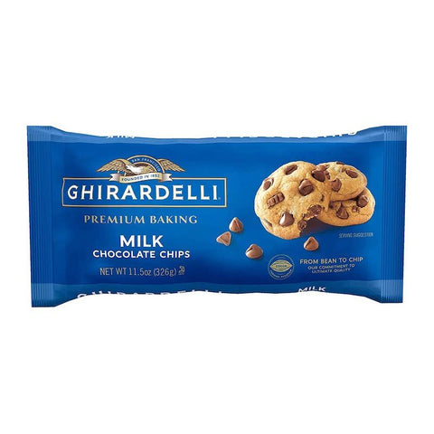 MILK CHOCOLATE CHIPS 326G (#105293)