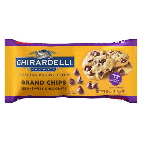 GRAND BAKING CHIPS SEMISWEET 312G (#105297)