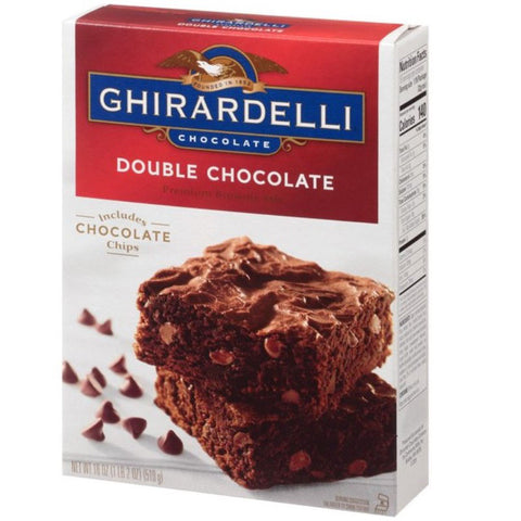DOUBLE CHOCOLATE BROWNIE MIX 510G (#105312)