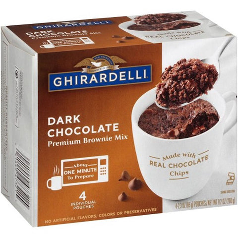 MUG DARK CHOCOLATE BROWNIE MIX 260G (#105315)