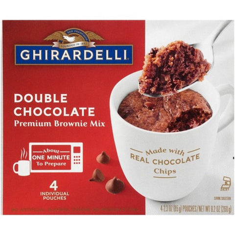 MUG DOUBLE CHOCOLATE BROWNIE MIX 260G (#105316)