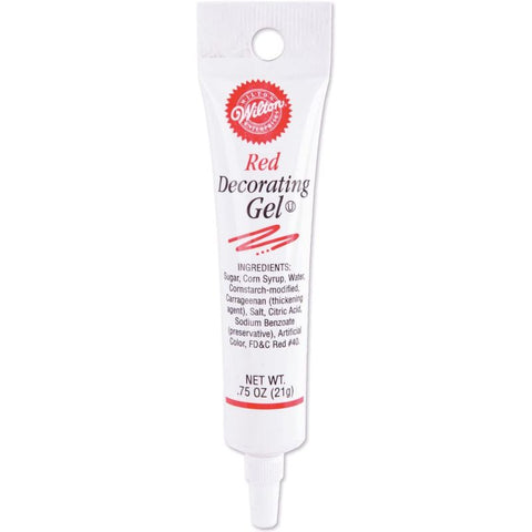 RED DECOR GEL 0.75OZ 704-318 (#105368)