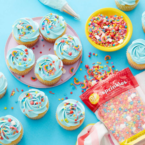 MIX RAINBOW SPRINKLES 710-0-0438 285G (#105377)