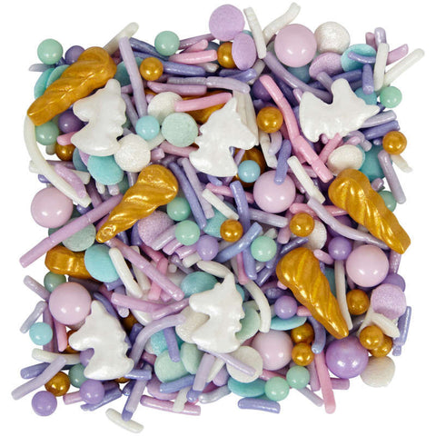 MIX PURPLE UNICORN SPRINKLES 710-0-0498 285G (#105378)